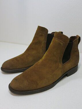 Born Suede Leather Chelsea Comfort Casual Dress Footwear Women's Boots 9.5